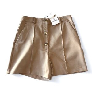 Tan High Waisted Zara Shorts Size L